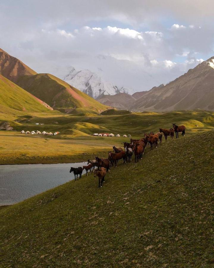 Hotel Pamir Nomad Yurt Camp Kara-Kavak Exterior foto